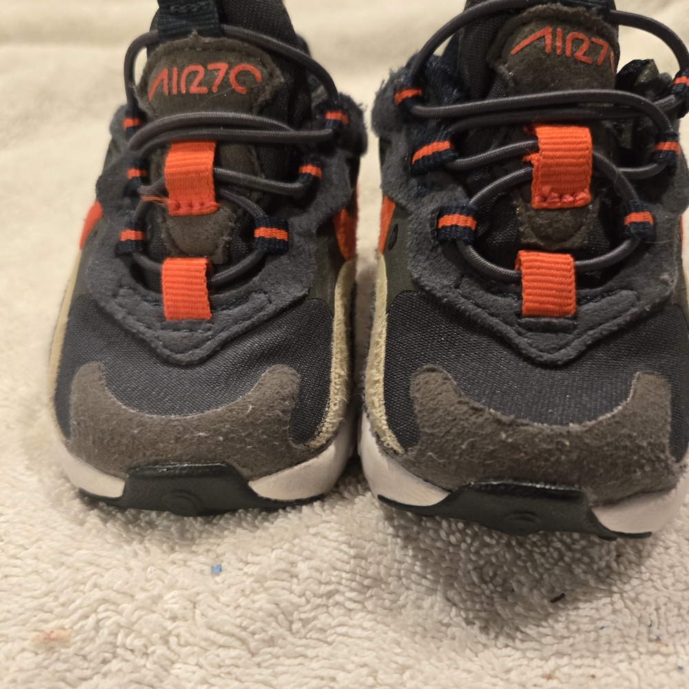 Nike Baby Walker Shoes - Black and Orange